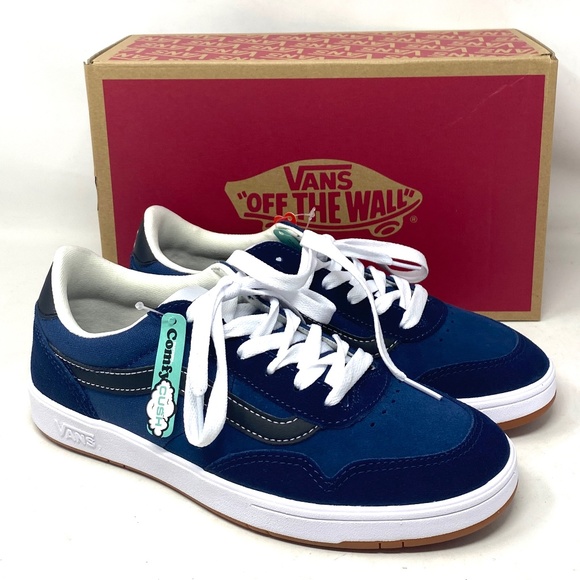 VANS Cruze Too CC Toned Navy Shoes Low Suede Casual Women's Sneakers VN0A5KR5LKV - Picture 2 of 11